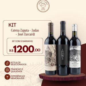 Kit Catena Zapata + Judas + José Zuccardi