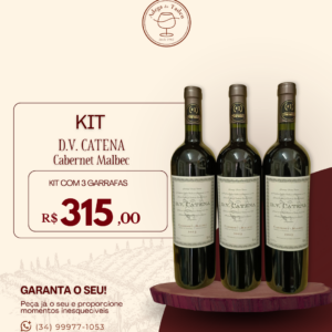 Kit DV Catena Cabernet Malbec