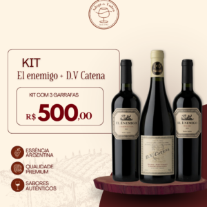 Kit El Enemigo + Dv Catena