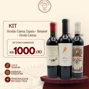 Kit Nicolas Catena Zapata + Renacer + Nicola Catena